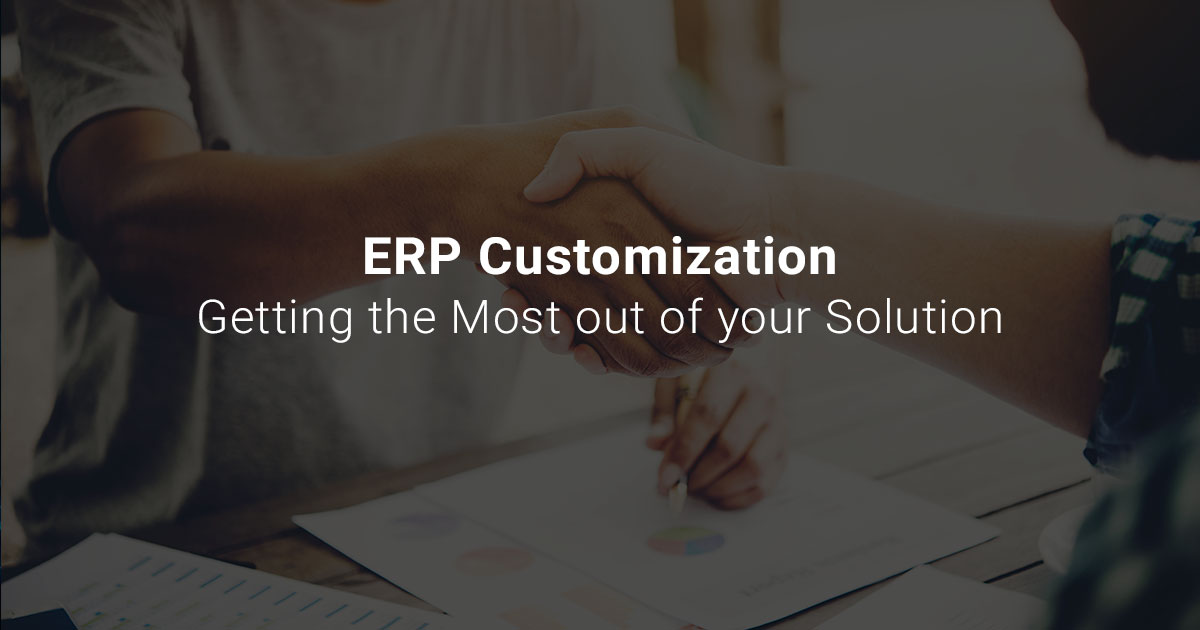 ERP Customization – Getting the Most out of your Solution
