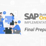 SAP Business One Implementation – Final Preparation