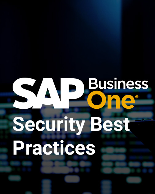 Security Best Practices for SAP Business One
