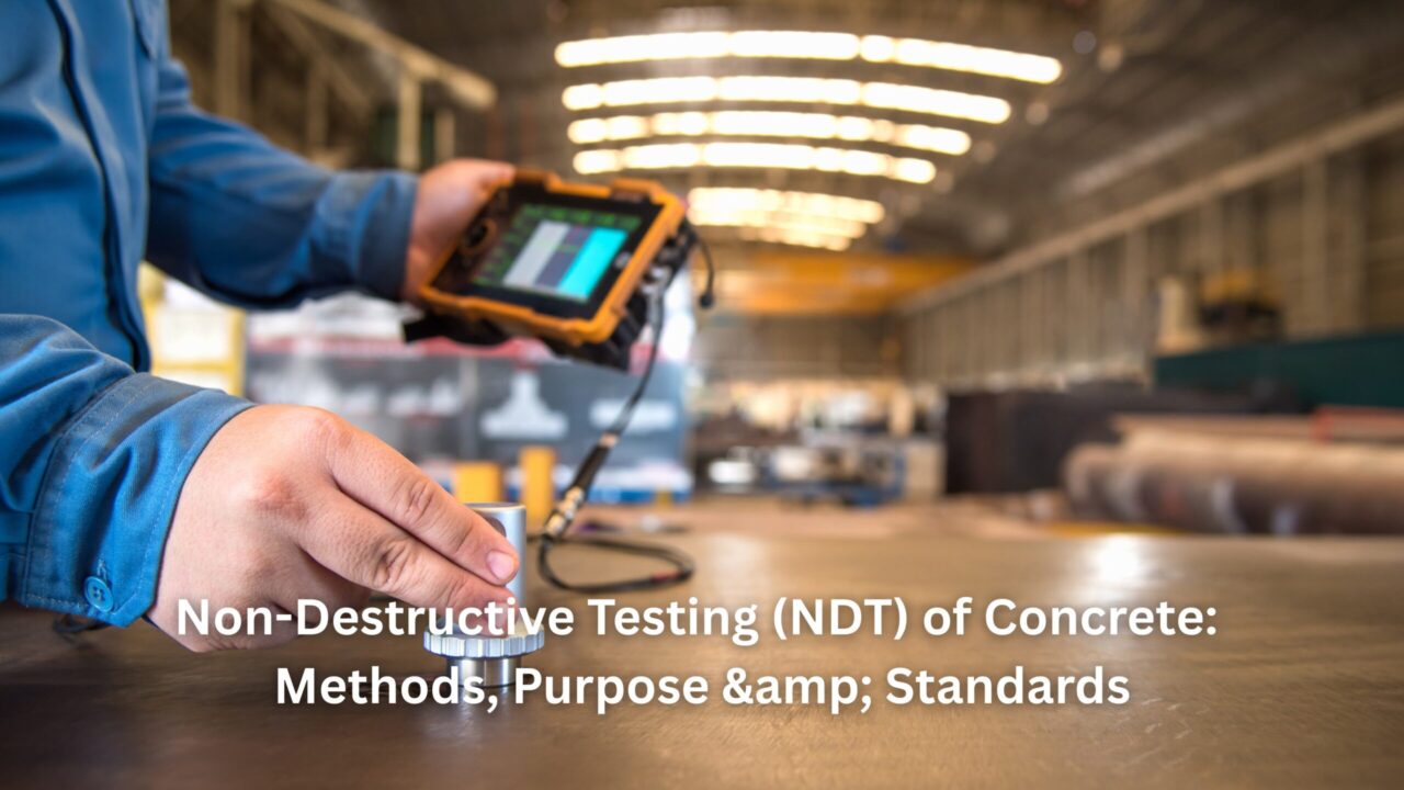 Non-Destructive Testing (NDT) of Concrete: Methods, Purpose & Standards